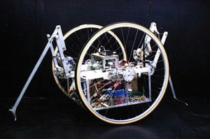 脚車輪型不整地移動ロボット