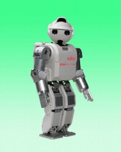 研究用小型ヒューマノイドロボットプラットフォーム : HOAP