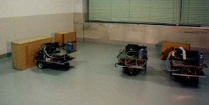 複数自律ロボットの協調作業