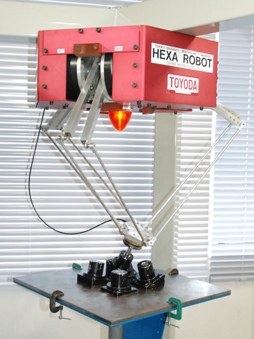 高速パラレルロボットHEXA