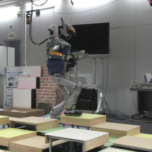 環境認識、歩容計画、歩行制御の統合によるヒューマノイドの自律移動