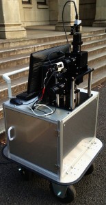 背景差分による動的映像撮影手法